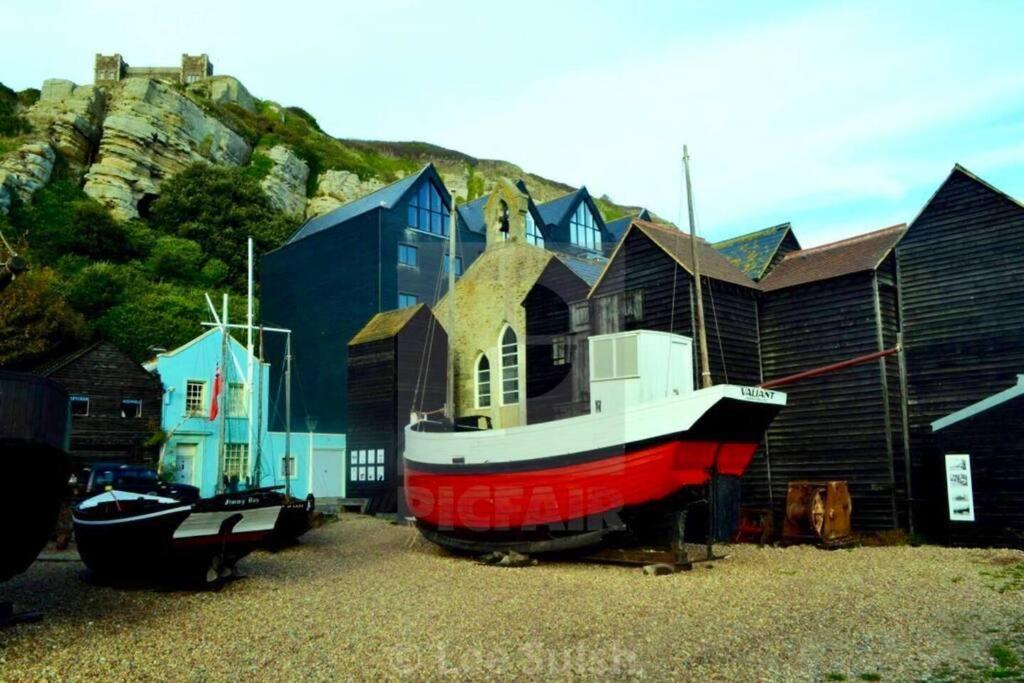 Charming, Bright, Hilltop Apartment. Hastings Eksteriør billede